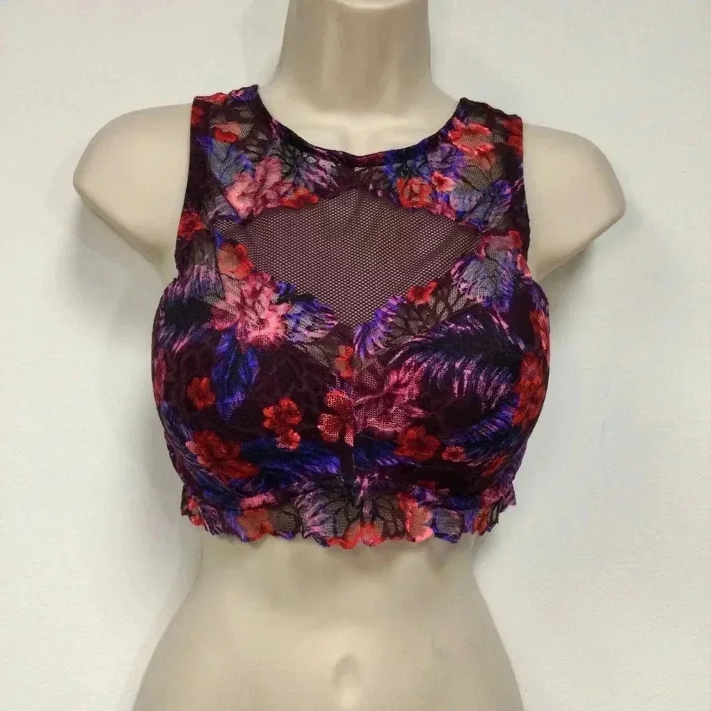 Victoria's Secret PINK‎ bra small-DD Maroon